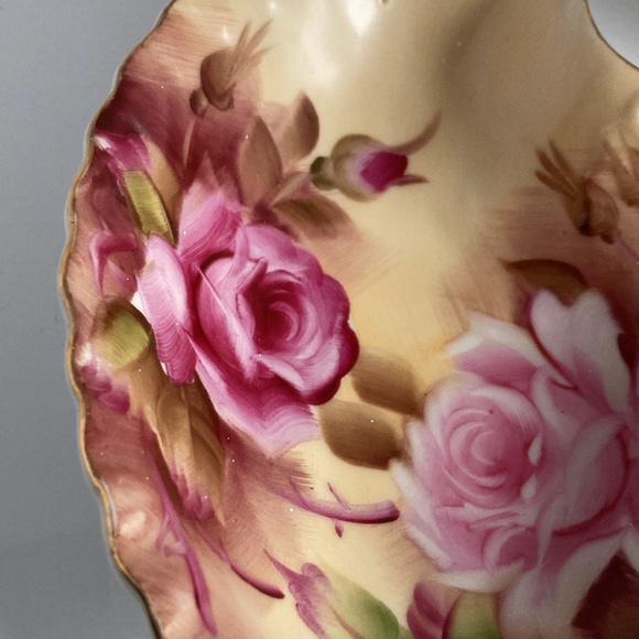 Vintage Lefton handpainted trinket dish - Picture 5 of 6